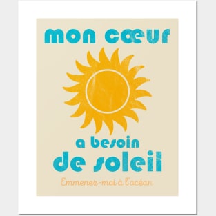 Mon Coeur De Soleil Posters and Art